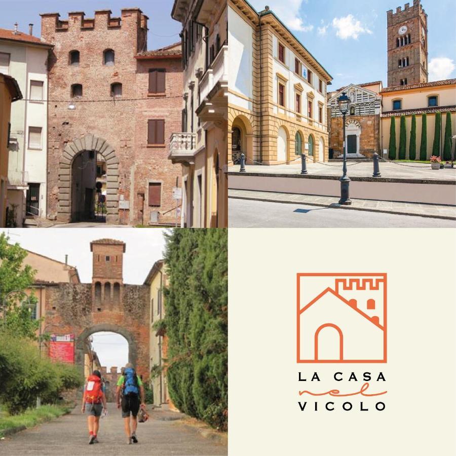 La Casa Nel Vicolo Lägenhet Altopascio Exteriör bild